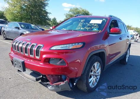 2016 Jeep Cherokee Limited from USA, damaged, VIN 1C4PJMDS9GW279258